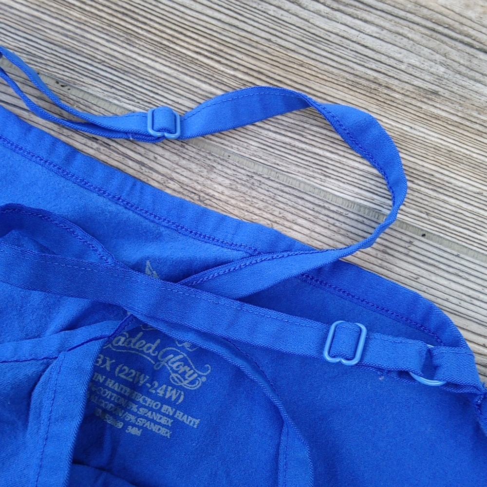 Blue Casual Basic Staple Lightweight Tank Top - image 6